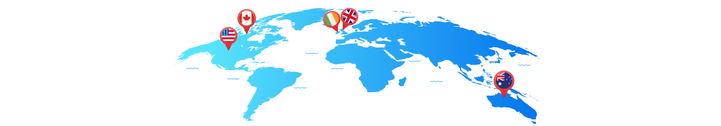 Our Global Offices Map